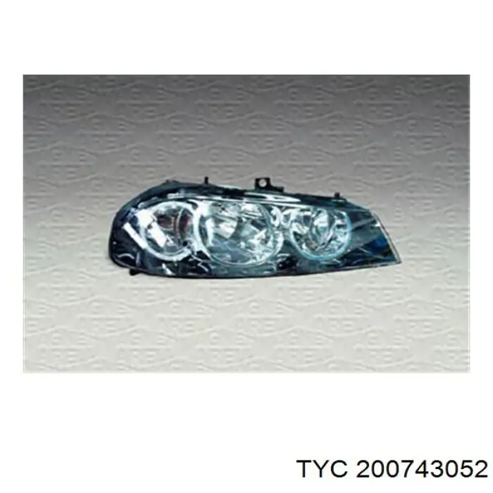 Reflektor prawy TYC 200743052 cena, od 121,11 USD
