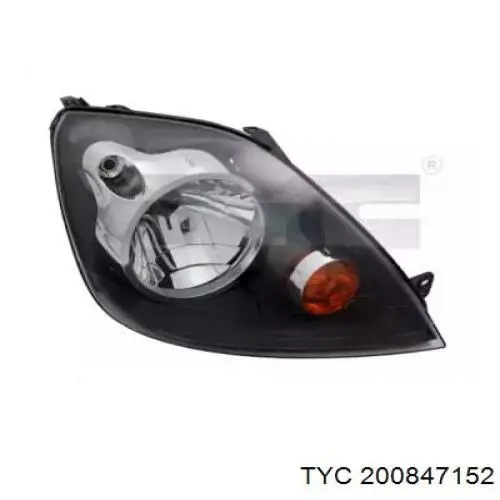 Do koszyka 6S6113W029AE Ford Reflektor prawy