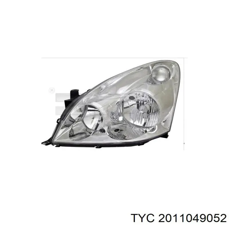 Reflektor prawy Toyota Corolla VERSO minivan (R10) (2004 - 2009) cena, od 109,25 USD