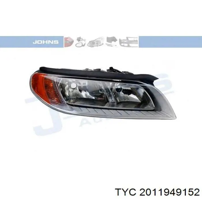 Do koszyka 2011949152 TYC Reflektor prawy