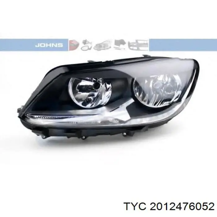 Reflektor lewy Depo/Loro/Abakus 44111G1LMLDEM2 cena, od 216,55 USD
