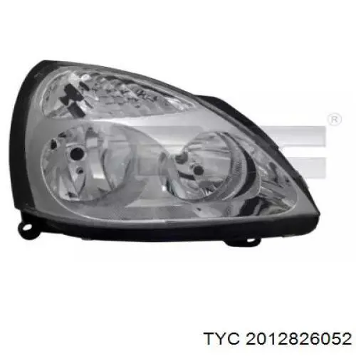 Reflektor lewy 260605235R Renault (RVI)