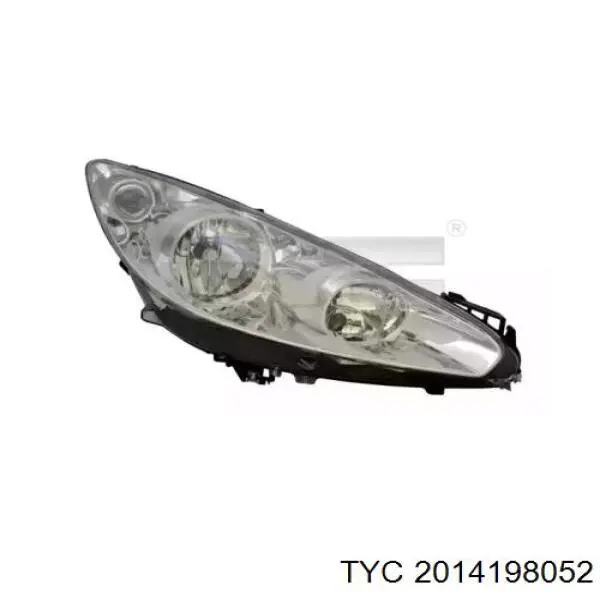 Reflektor lewy Peugeot/Citroen 00006208X6 cena, od 150,11 USD