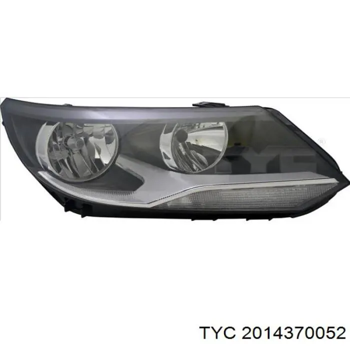 Reflektor lewy 20E370052B TYC