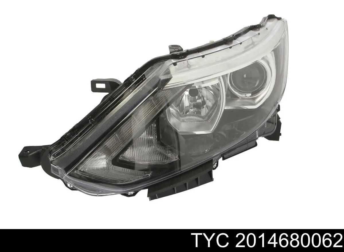 Do koszyka 20E680A62B TYC Reflektor lewy