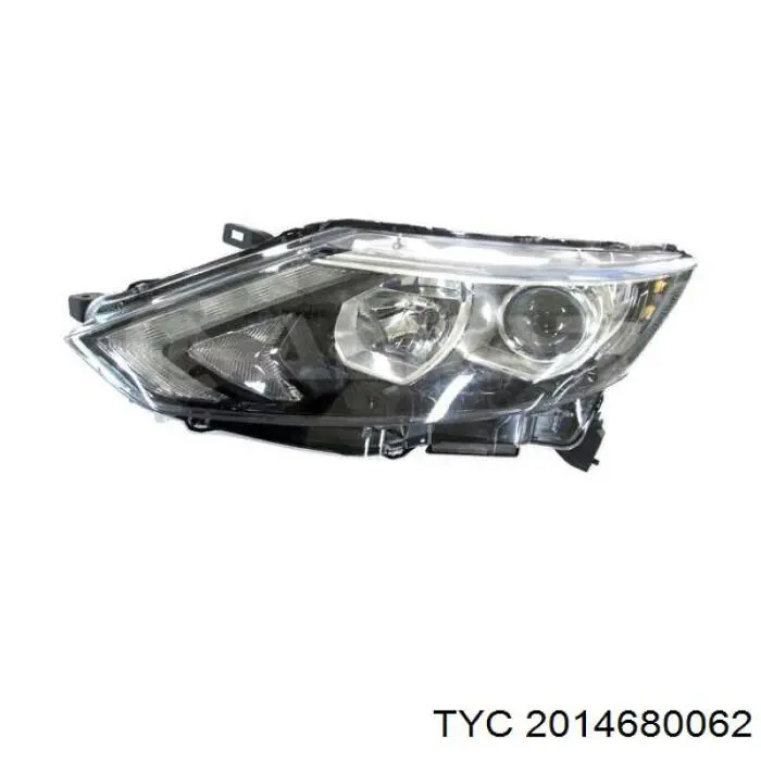 Reflektor lewy 20E680A62B TYC