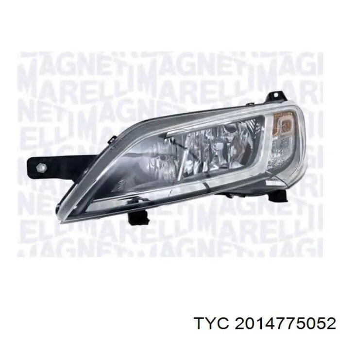 1682746680 Peugeot/Citroen Reflektor prawy