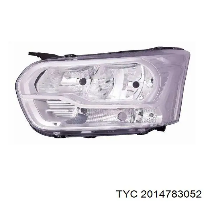 Reflektor prawy Ford Transit VII awangarda (V363) (2013 - 2026) cena, od 158,81 USD