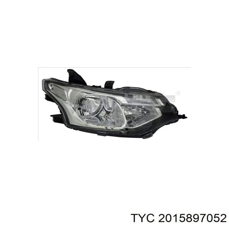 Reflektor prawy Mitsubishi Outlander III SUV (GF, GG) (2010 - 2022) cena, od 264,41 USD