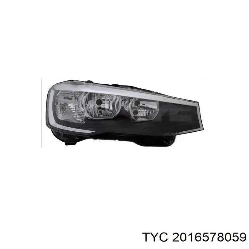 Reflektor lewy TYC 2016578059 cena, od 346,52 USD