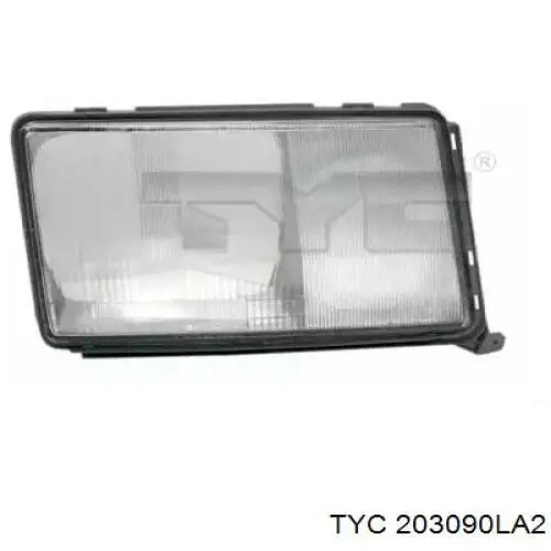 Szkło reflektora prawego TYC 203090LA2 cena, od 45,27 USD