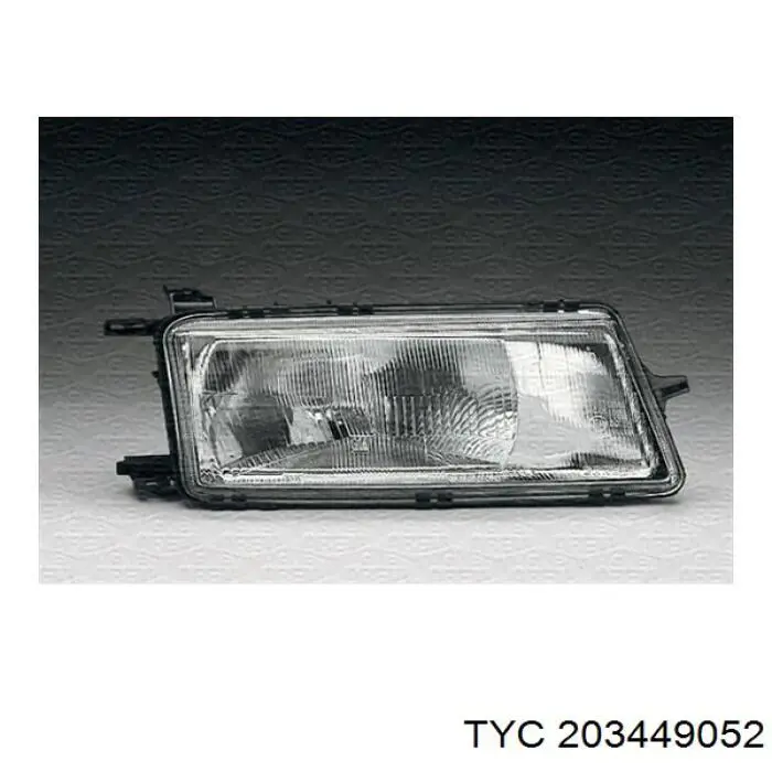 Do koszyka 203449052 TYC Reflektor prawy