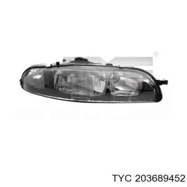 Reflektor prawy 88201558 Fiat/Alfa/Lancia