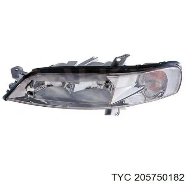 Reflektor lewy 90586844 General Motors