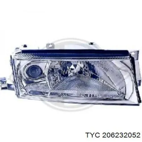 Reflektor lewy TYC 206232052 cena, od 110,57 USD