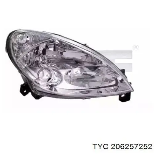 Do koszyka 9648446580 Peugeot/Citroen Reflektor prawy