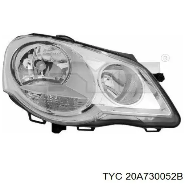 20A730052B TYC Reflektor lewy