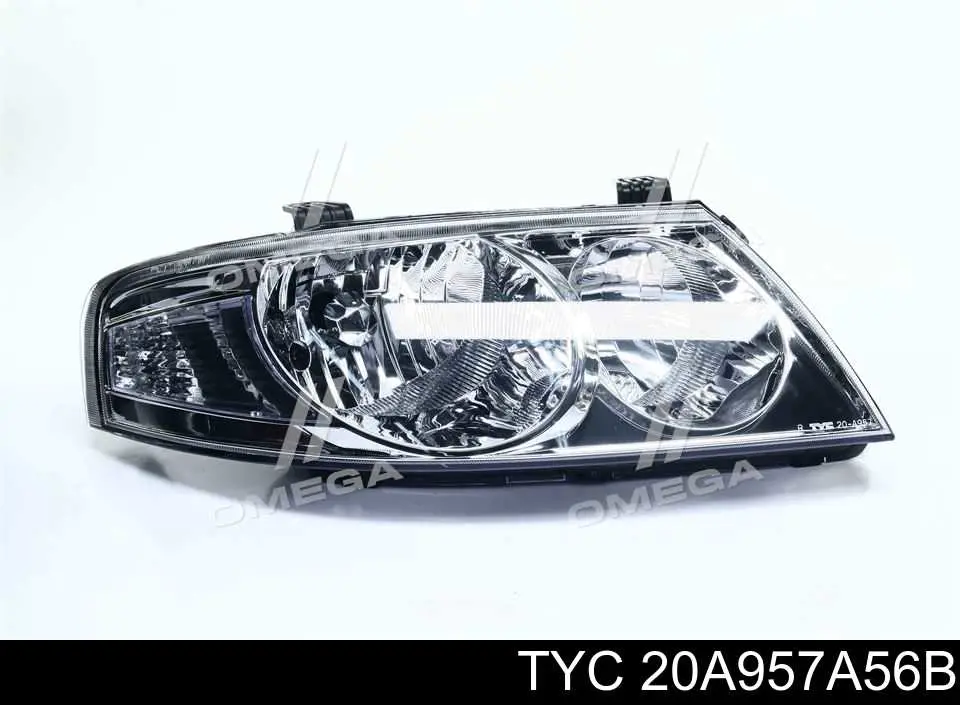 20A957A56B TYC Reflektor prawy