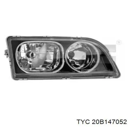 Do koszyka 30678308 Volvo Reflektor lewy
