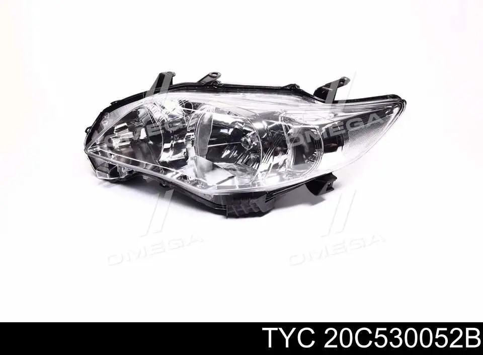 Do koszyka Reflektor lewy Toyota Corolla  E15