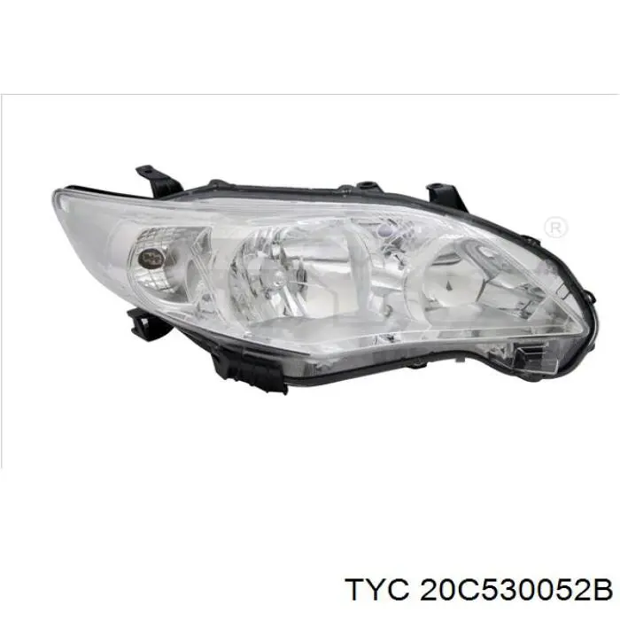 Reflektor lewy Toyota 8117002B10