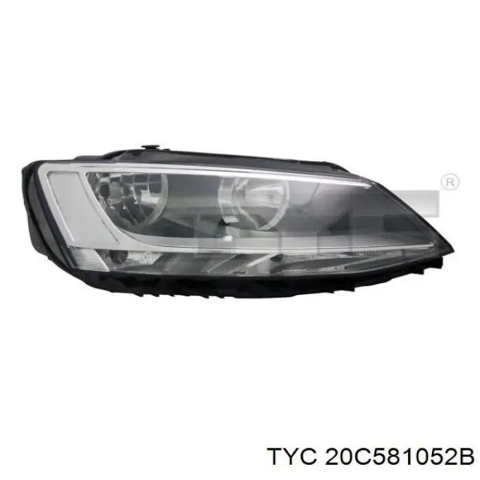 Reflektor prawy TYC 20C581052B cena, od 184,74 USD