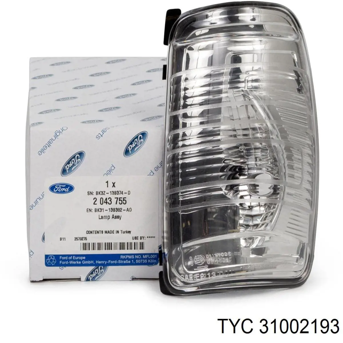 Kierunkowskaz lusterka prawy Depo/Loro/Abakus 01770862 cena, od 15,45 USD