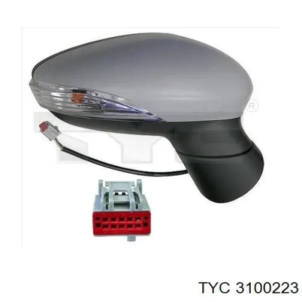 Do koszyka 2104865 Ford Lusterko wsteczne prawe