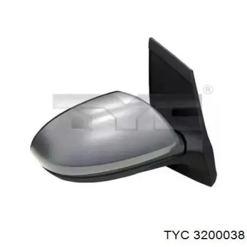 Lusterko wsteczne lewe Mazda DF746918ZB cena, od 153,64 USD