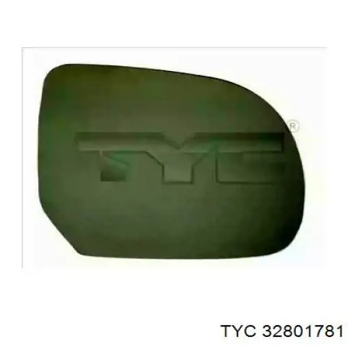 Do koszyka 963663482R Renault (RVI) Wkład lusterka wstecznego lewego