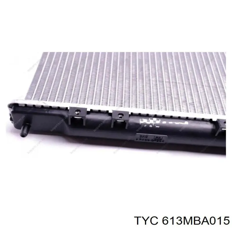 Chłodnica silnika TYC 613MBA015 cena, od 98,32 USD