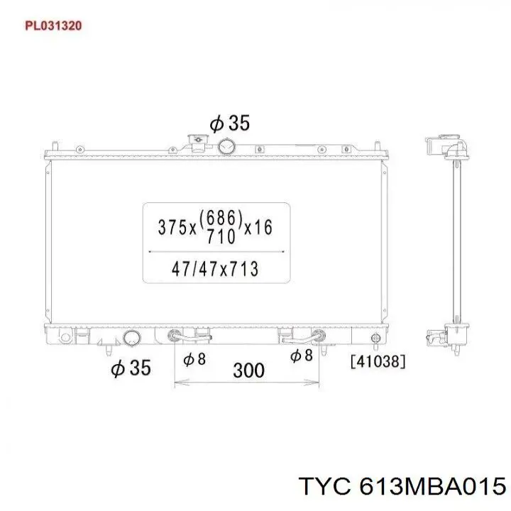  TYC 613MBA015