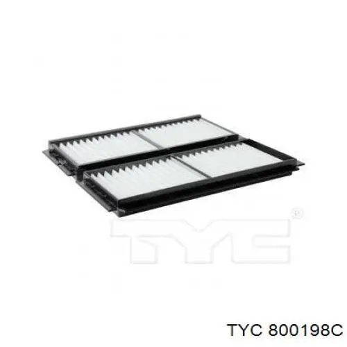 Filtr kabiny 800198C TYC