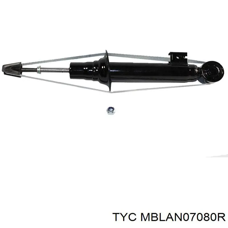 MBLAN07080R TYC lampa przeciwmgielna prawa