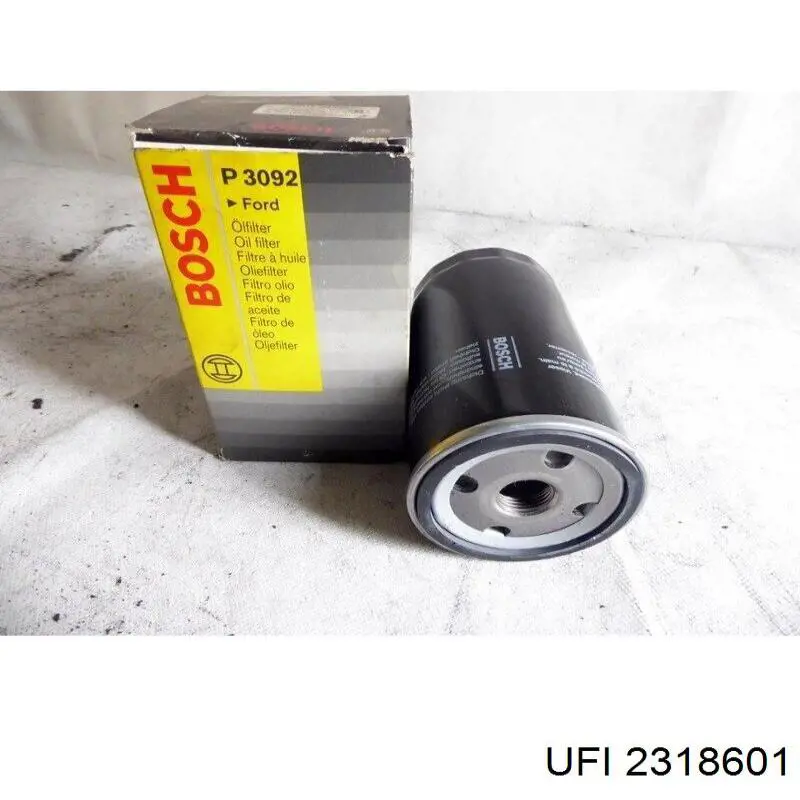 Do koszyka 2318601 UFI Filtr oleju
