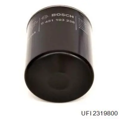 Filtr oleju UFI 2319800 cena, od 7,42 USD