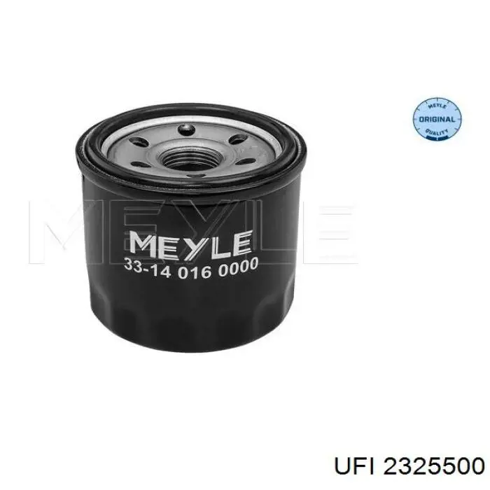 Filtr oleju UFI 2325500 cena, od 7,42 USD