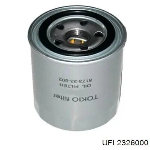 Do koszyka 2326000 UFI Filtr oleju