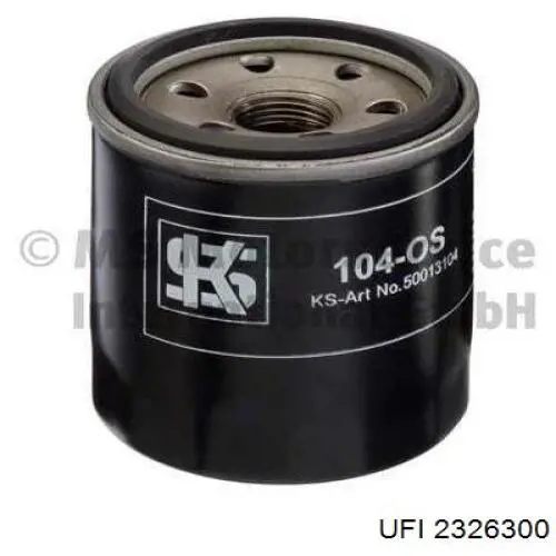 Filtr oleju UFI 2326300 cena, od 5,49 USD