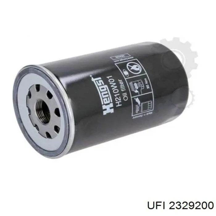 Filtr oleju UFI 2329200 cena, od 18,19 USD
