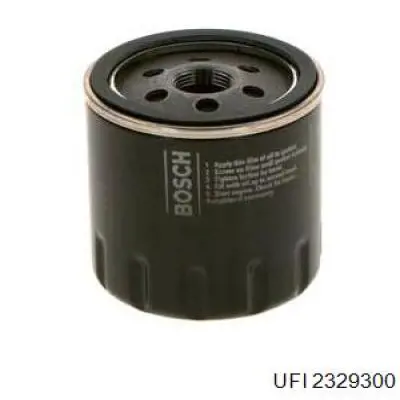 Do koszyka 2329300 UFI Filtr oleju