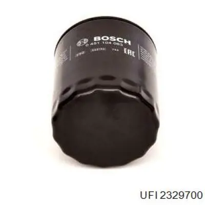 Do koszyka 2329700 UFI Filtr oleju