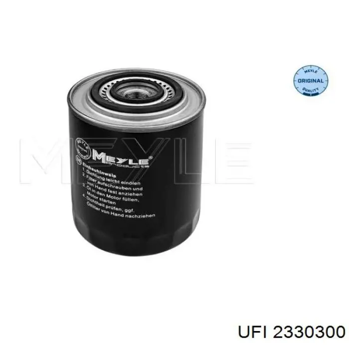 Filtr oleju UFI 2330300 cena, od 15,12 USD