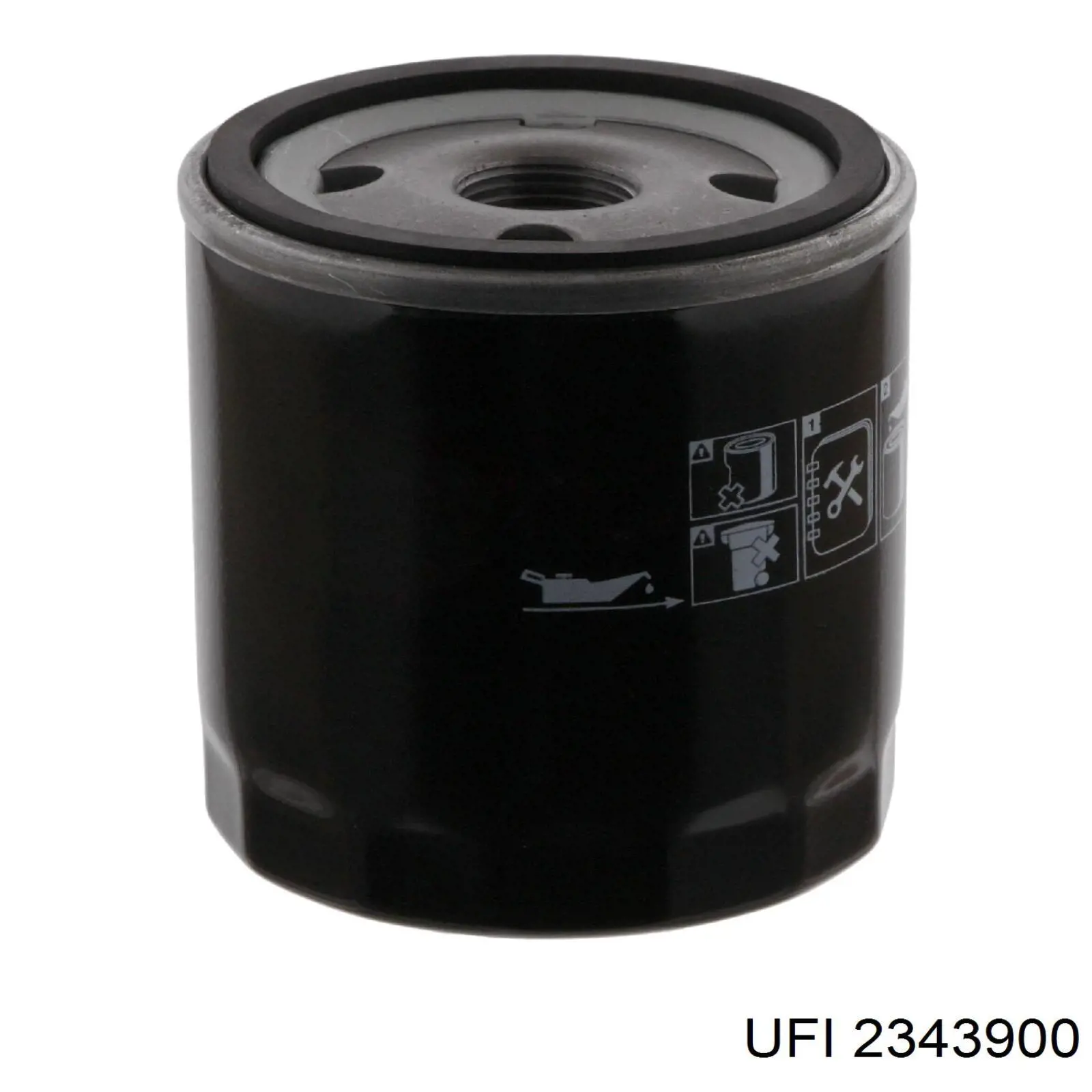 Filtr oleju UFI 2343900 cena, od 7,39 USD