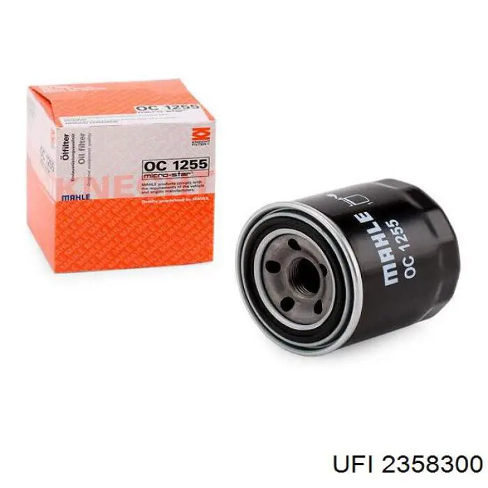 Filtr oleju UFI 2358300 cena, od 8,65 USD