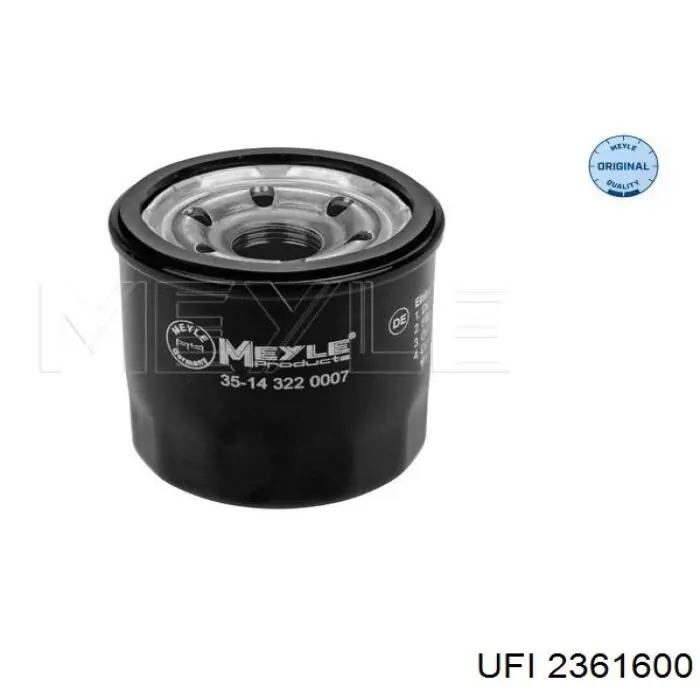 Filtr oleju UFI 2361600 cena, od 7,34 USD