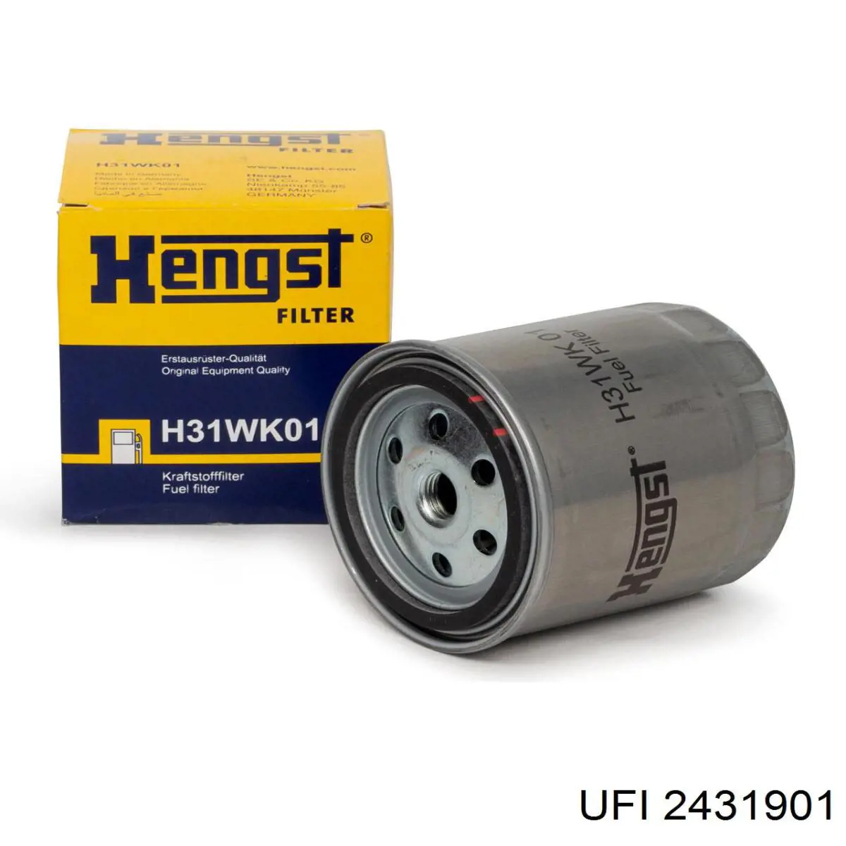 Filtr paliwa UFI 2431901 cena, od 8,26 USD