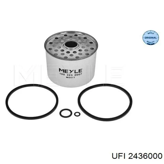 Filtr paliwa UFI 2436000 cena, od 5,58 USD