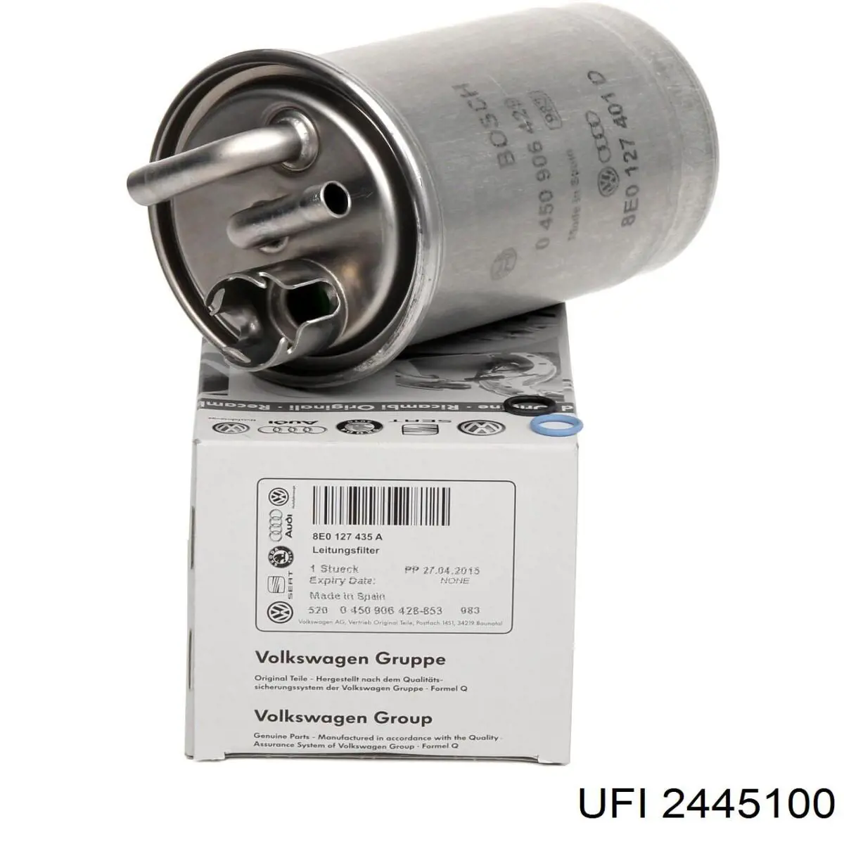 Filtr paliwa UFI 2445100 cena, od 15,53 USD