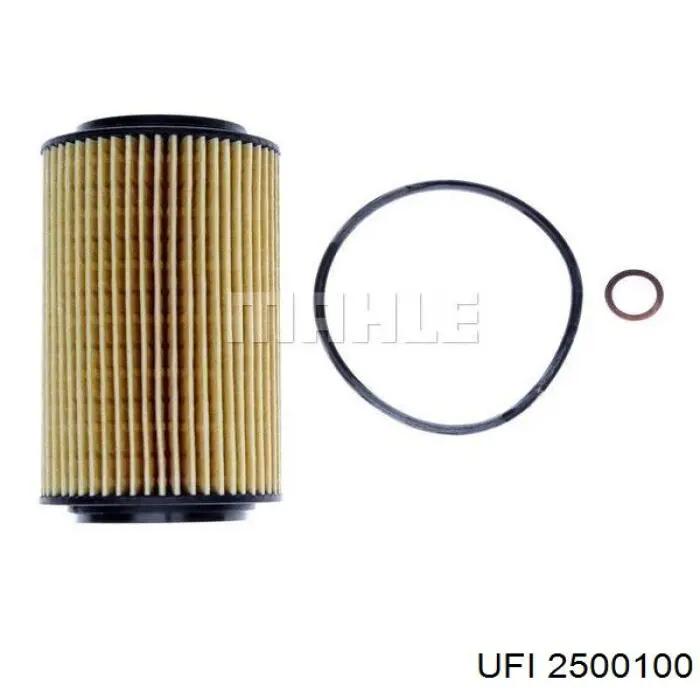 Filtr oleju UFI 2500100 cena, od 8,51 USD